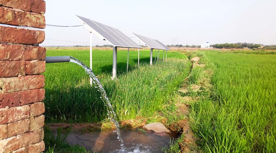 solar pump uses