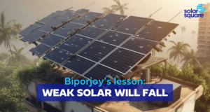 The Biporjoy Lesson: Only Resilient Solar Survives Cyclones
