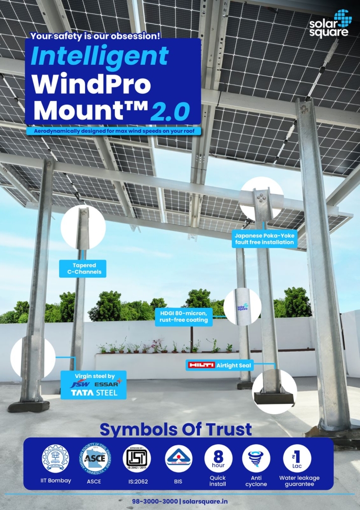for safety use WindPro mounted structure