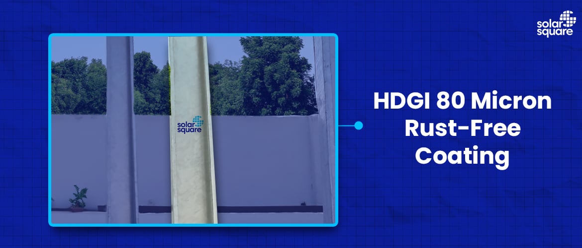 HDGI 80 Micron Rust-Free Coating