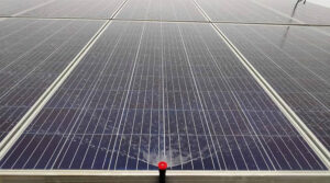 How the sprinkler system can harm solar panels in India