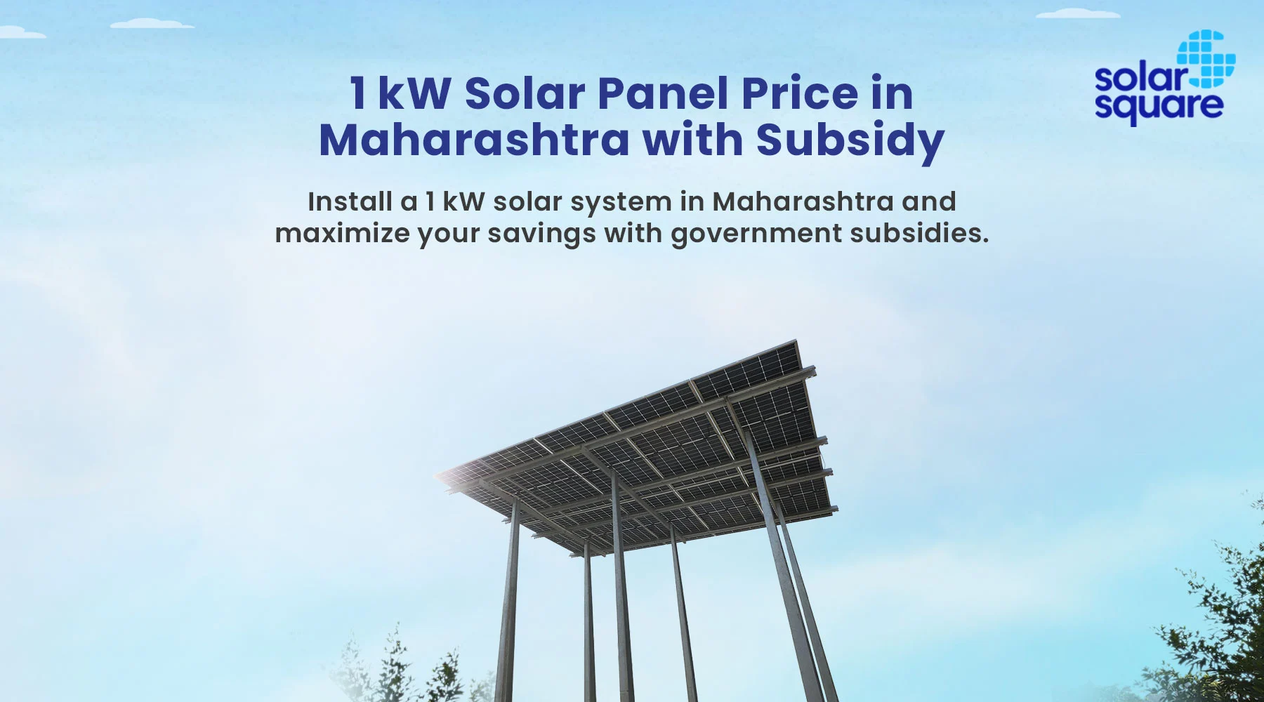 1 kW Solar Panel System in Maharashtra