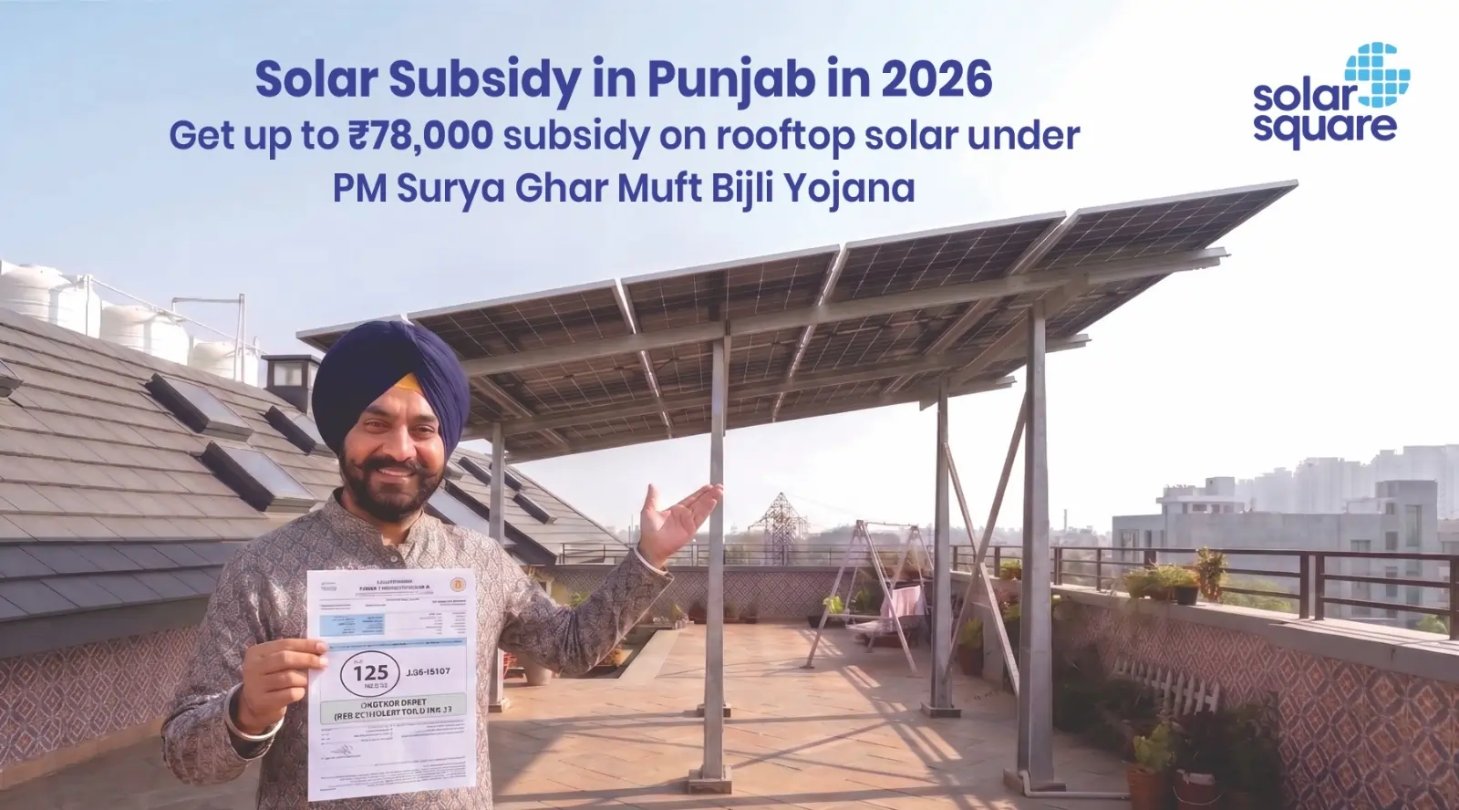 Solar Subsidy in Punjab 2026