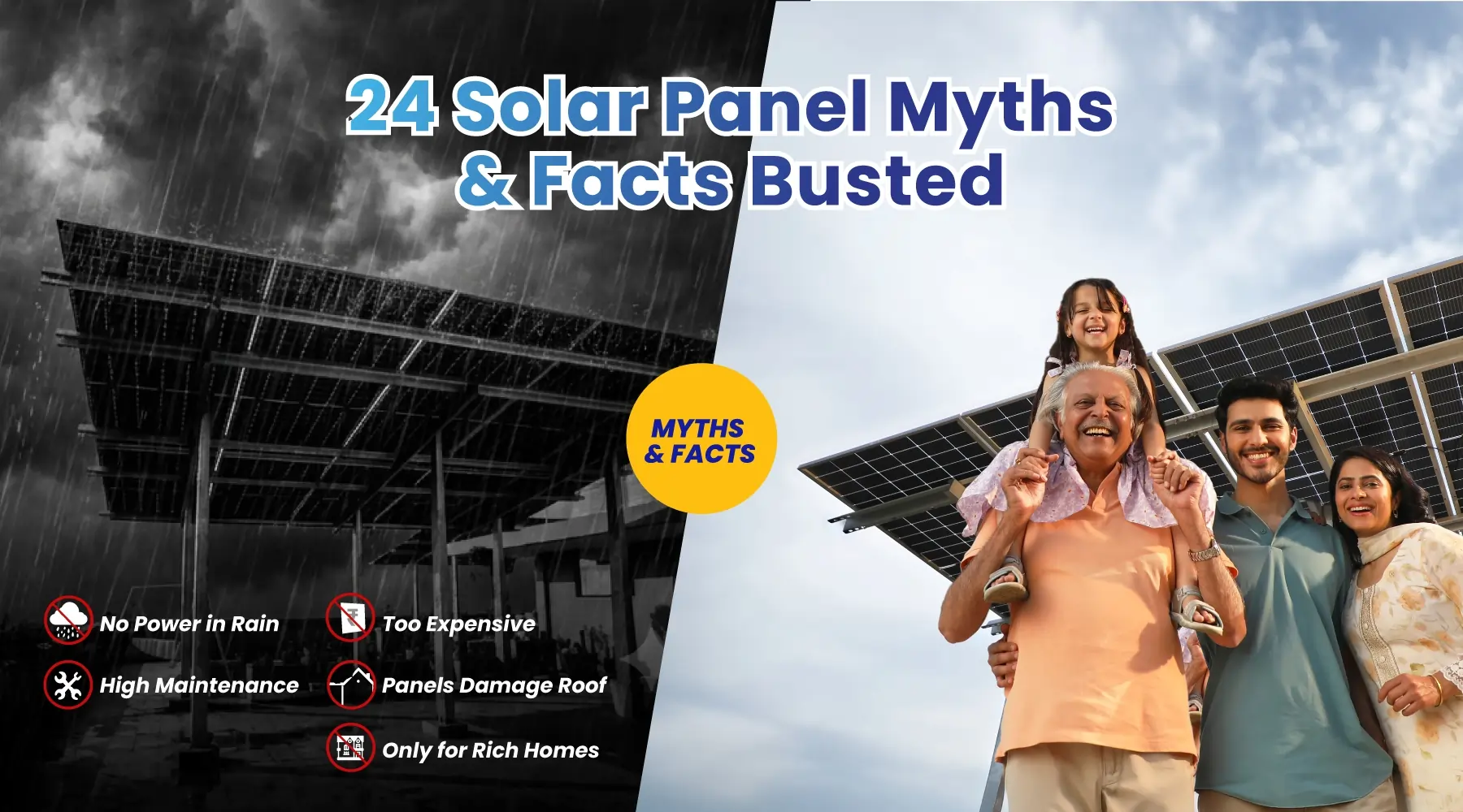 Myth-Vs-Fact for Solar Panels