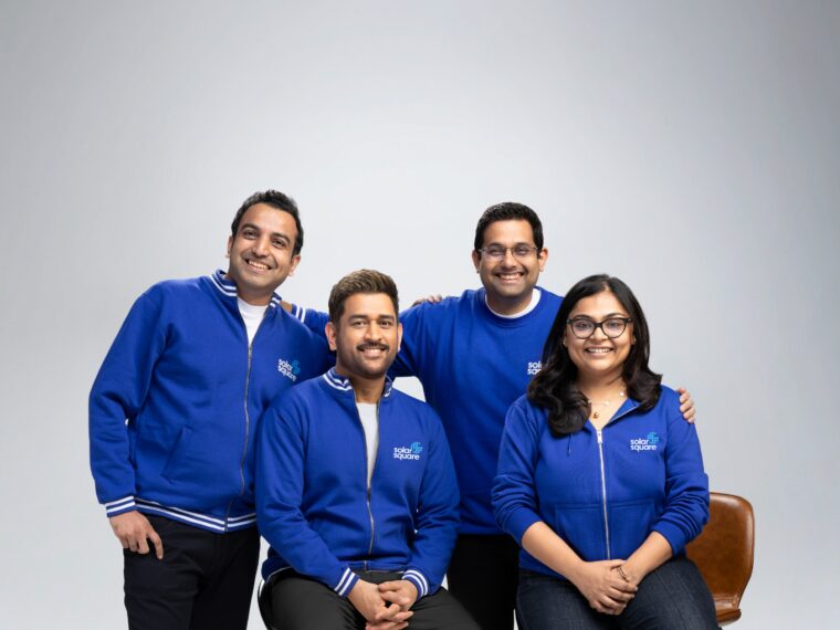 SolarSquare's Brand Ambassador MS Dhoni