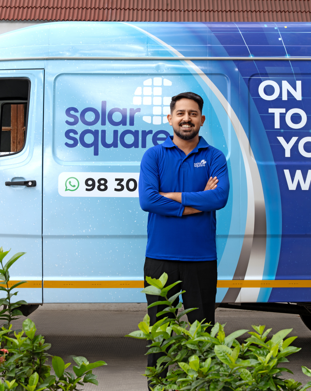 SolarSquare handles everything about your solar, you just save