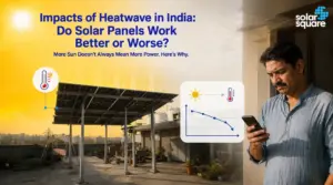 Impacts of Heatwaves in India: Do Solar Panels Work Better or Worse?
