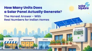 How Many Units Does a Solar Panel Actually Generate? A Guide for Indian Homes